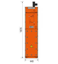 36 kV Kabelfeld 440 x 1876 mm